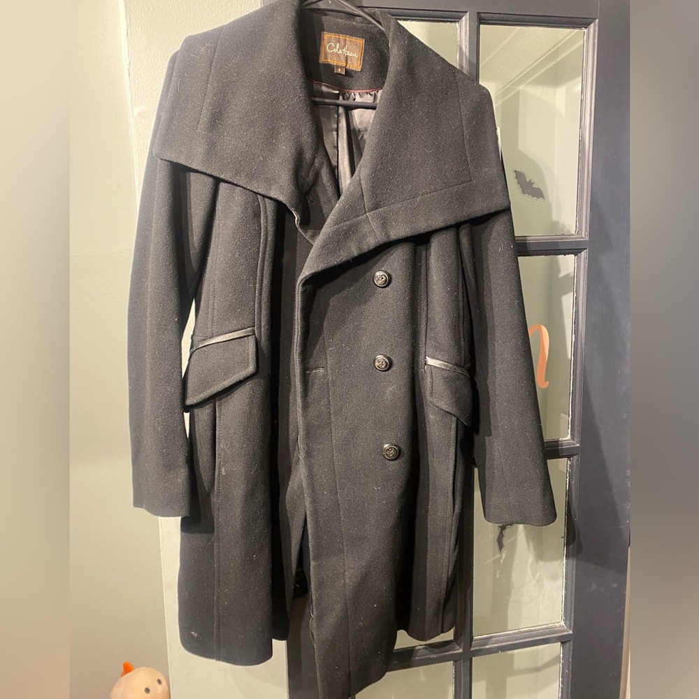 Beautiful Cole Haan pea coat, never worn.